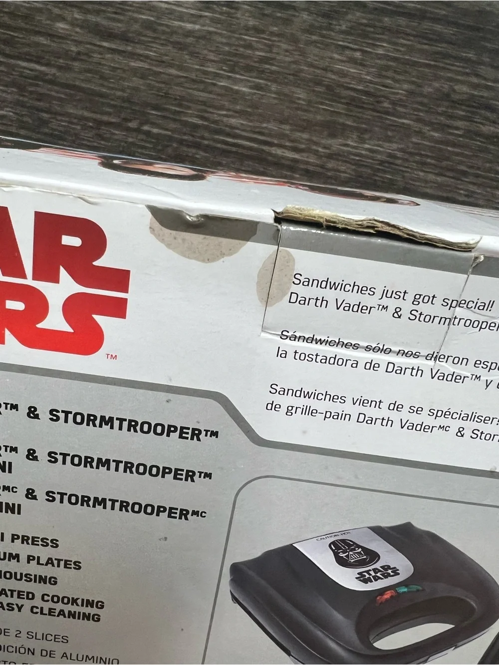 Star Wars Darth Vader & Stormtrooper Panini Press - Black